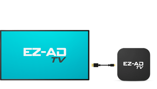 Install 1 in-store digital signage screen with promotional content