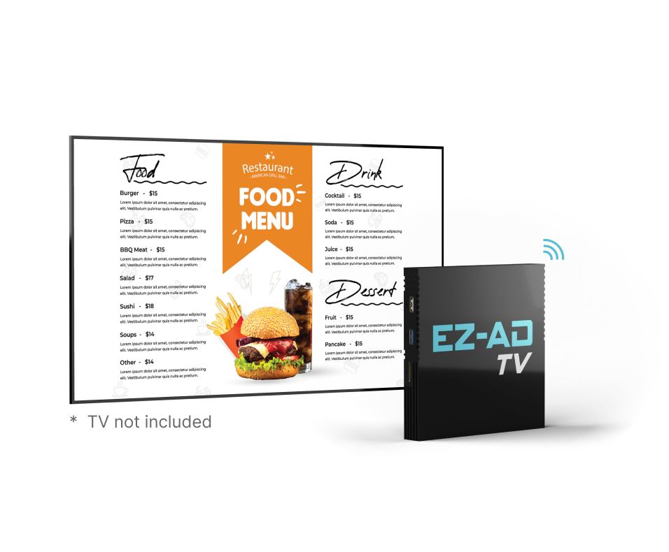 EZ-AD TV Media Player